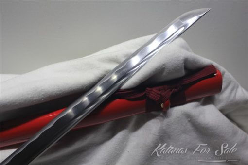 1060 Carbon Steel Heat Tempered Wakizashi Ninjato - Image 6