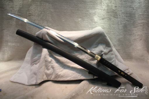 T10 Folded Clay Tempered Katana with Hadori Polish - Image 3