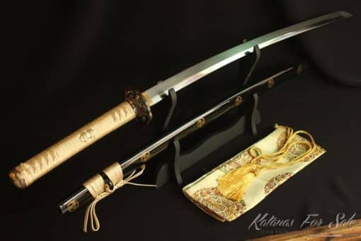 Folded 1095 Carbon Steel Katana (High Quality Copper Fittings)