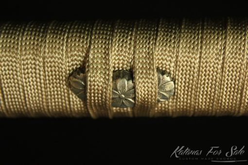 Folded 1095 Carbon Steel Katana (High Quality Copper Fittings) - Image 8