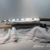 T10 Clay Tempered Bamboo Saya Katana with Copper Fittings