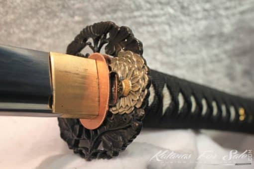 Katana T10 Clay Tempered Beautiful Copper Fittings