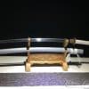 1060 Carbon Steel Heat Tempered Silver Katana (standard fittings)