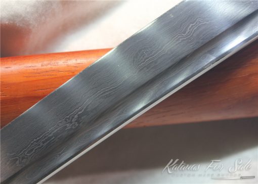 Red rosewood Shirasaya Set 1060 folded steel - Image 8