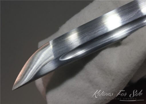 Red rosewood Shirasaya Set 1060 folded steel - Image 9