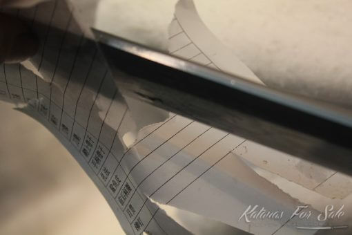 Straight Blade T10 Clay Tempered Ninjato with Brass Fittings - Image 11