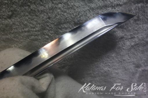 T10 Steel Katana Hadori Polish Red Ray Skin HQ Copper Fittings - Image 15