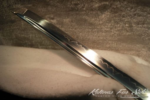 Katana T10 Clay Tempered Beautiful Copper Fittings - Image 3