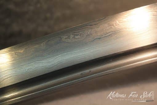 1060 Folded Steel Sword Set With Standard Fittings - Image 3