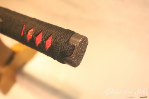 1060 Carbon Steel Ninjato Straight Blade Metal Tsuba - Image 4