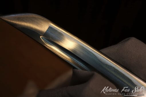 1060 Carbon Steel Katana Wakizashi Tanto Sword Set - Image 4