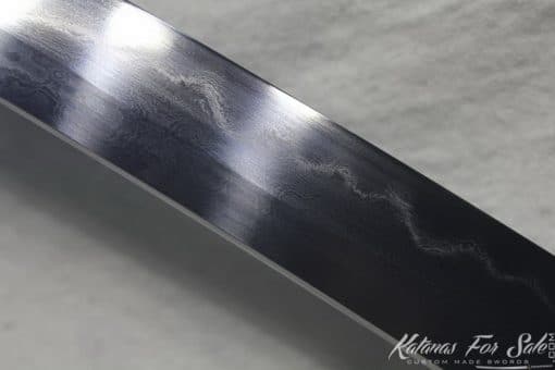 1095 Folded Steel Clay Tempered Sword set With High Quality Copper Fittings - Image 4