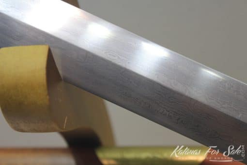 1095 Folded Steel Chinese Jian Hand Craft Brass Fittings - Image 3