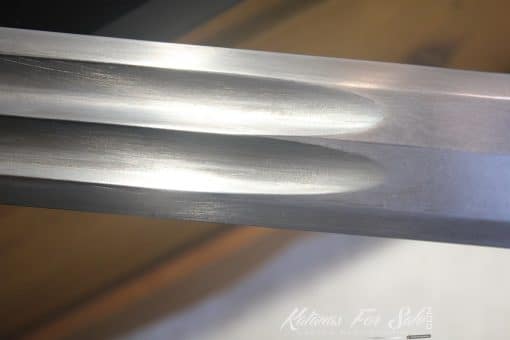 1095 Folded Steel Chinese Jian with Copper Fittings - Image 5