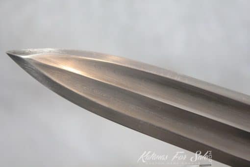 1095 Folded Steel Chinese Jian with Copper Fittings - Image 7
