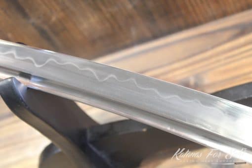 T10 Clay Tempered Duo Katana and Tanto with Standard Fittings - Image 7