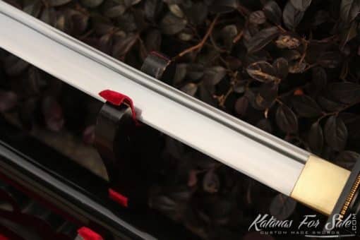 1060 Steel Heat Tempered Nodachi With Iron Tsuba - Image 5