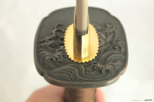 1060 Carbon Steel Katana Standard Metal Alloy Fittings - Image 4