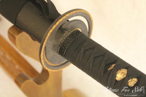 1060 Carbon Steel Katana With Beautiful Metal Alloy Fittings - Image 5