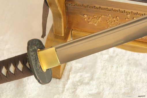 1060 Carbon Steel Katana Standard Metal Alloy Fittings - Image 11