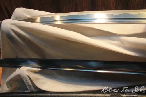 1060 Carbon Steel Katana Wakizashi Tanto Sword Set - Image 8