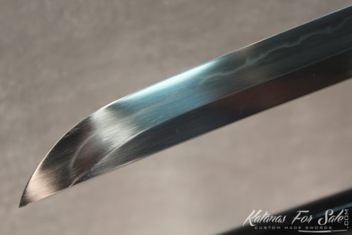 T10 Clay Tempered Carbon Steel Katana Ray Skin Saya HQ Copper Fittings - Image 4