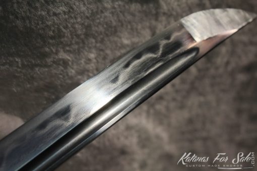 T10 Folded Clay Tempered Carbon Steel Katana With Brass fittings - Image 6