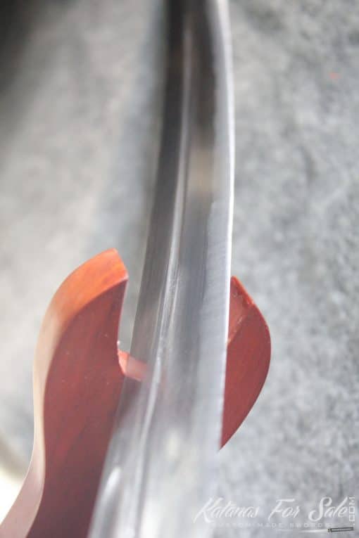 1060 High Carbon Steel Heat Tempered Nagamaki With Standard Fittings - Image 5