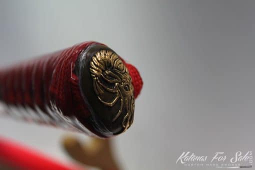 T10 Folded Nagamaki with High Quality Copper Fittings - Image 8