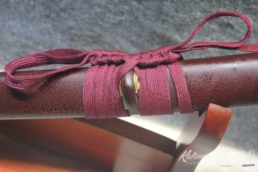 1060 High Carbon Steel Heat Tempered Nagamaki With Standard Fittings - Image 6
