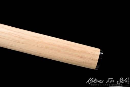T10 Folded Clay Tempered Ninjato Straight Blade - Image 7