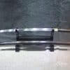T10 Clay Tempered Ebony Wood Shirasaya with Buffalo Horn Tips