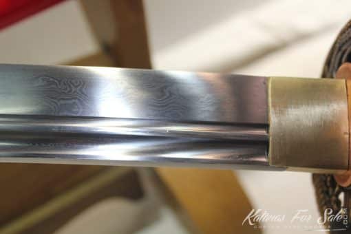 T10 Folded Nagamaki with High Quality Copper Fittings - Image 14