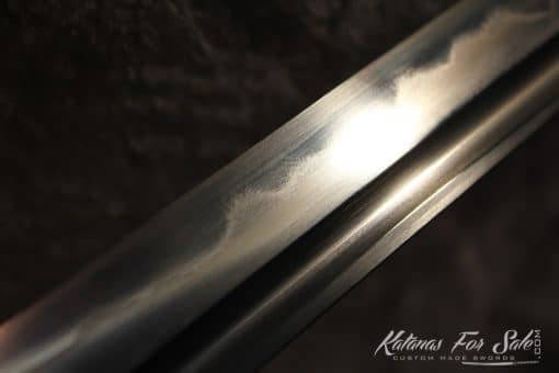 T10 Folded Steel Clay Tempered Katana With Copper Fittings - Image 7