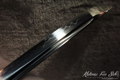 T10 Clay Tempered Carbon Steel Katana Brass Fittings - Image 4