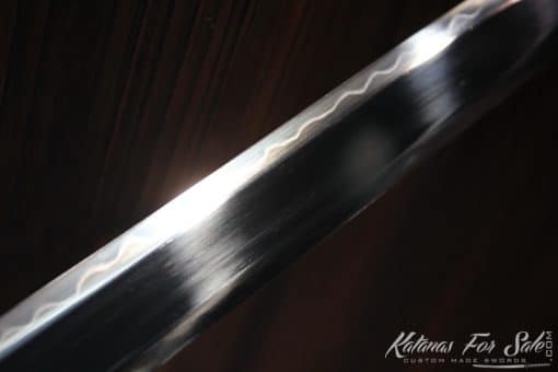 T10 Clay Tempered Chinese Zhi Jian Sword Double Edge, Sharpened Full Brass Fittings - Image 3