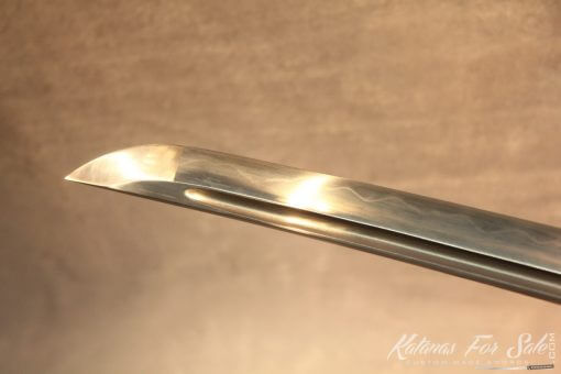 T10  Clay Tempered Carbon Steel Katana High Quality Copper Fittings - Image 6