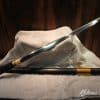 T10 Clay Tempered Chinese Zhi Jian Sword Double Edge, Sharpened Full Brass Fittings