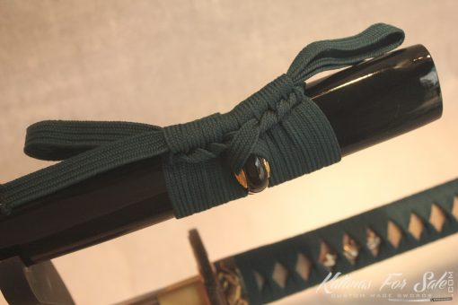 T10  Clay Tempered Carbon Steel Katana High Quality Copper Fittings - Image 9