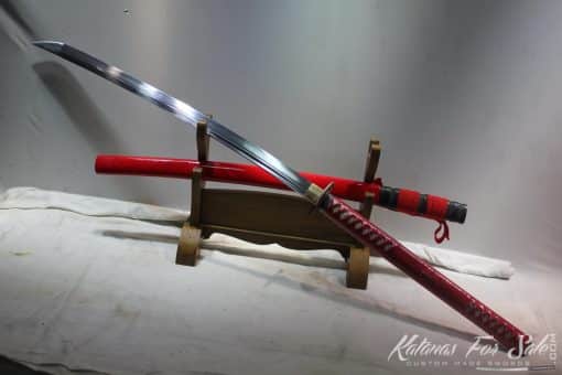 T10 Folded Nagamaki with High Quality Copper Fittings - Image 4