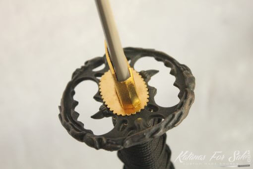 1060 Carbon Steel Katana Metal Alloy Tsuba - Image 7