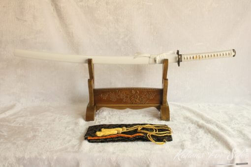 1060 Carbon Steel Katana With Metal Alloy Fittings - Image 6
