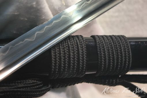 T10 Clay Tempered Carbon Steel Katana Brass Fittings - Image 10