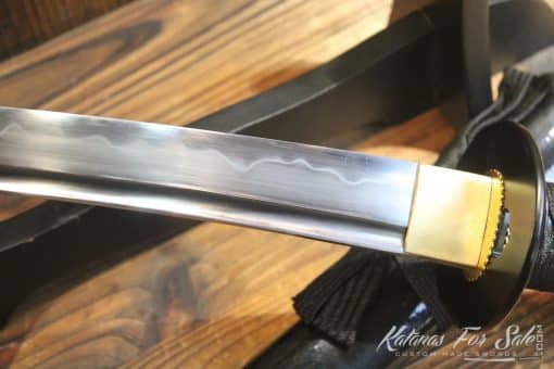 T10 Clay Tempered Duo Katana and Tanto with Standard Fittings - Image 10