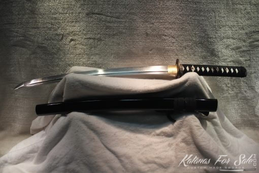 1095 Folded Carbon Steel Katana Wakizashi Tanto sword set - Image 10