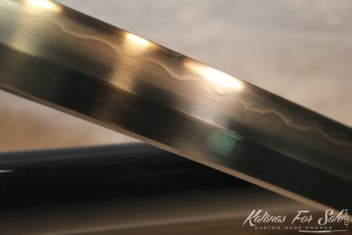 T10 Clay Tempered Carbon Steel Katana Ray Skin Saya HQ Copper Fittings - Image 7