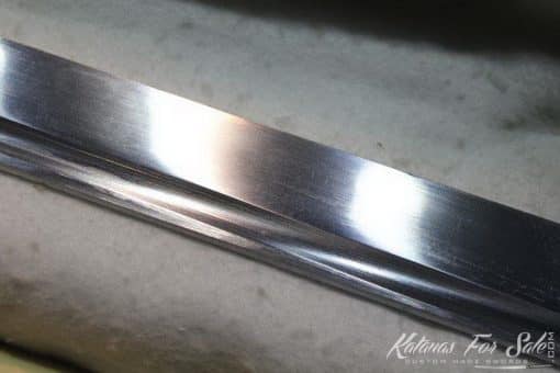 1060 Carbon Steel Heat Tempered Lacquered Bamboo Shirasaya Set - Image 6