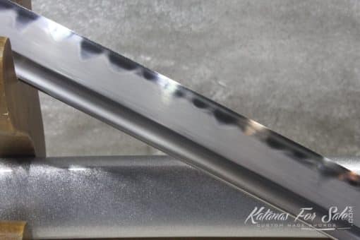 T10 Clay Tempered Katana with High Quality Copper Fittings and Hadori Polish Finish - Image 5