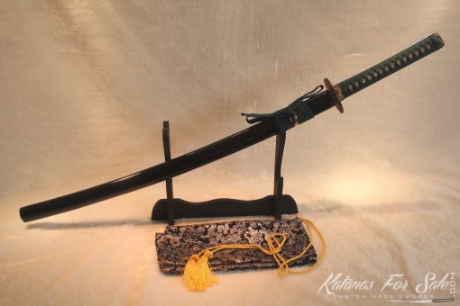 T10  Clay Tempered Carbon Steel Katana High Quality Copper Fittings - Image 13