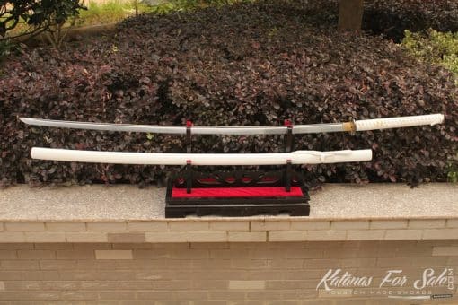 1060 Carbon Steel heat tempered Nodachi With Standard Fittings